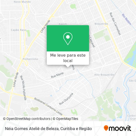 Néia Gomes Ateliê de Beleza mapa