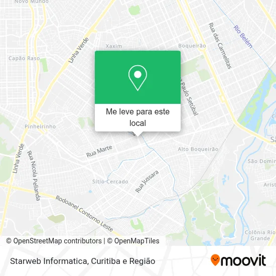 Starweb Informatica mapa
