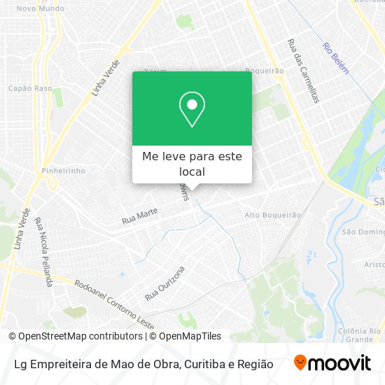 Lg Empreiteira de Mao de Obra mapa