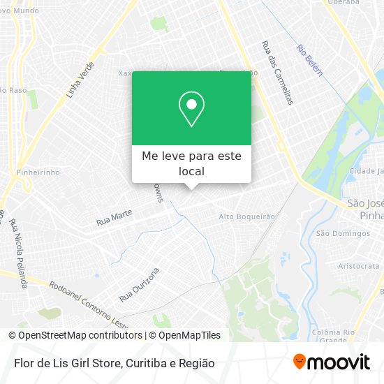 Flor de Lis Girl Store mapa