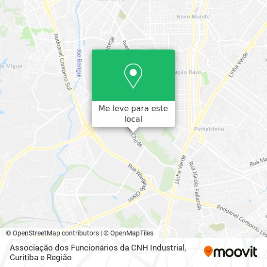 Associação dos Funcionários da CNH Industrial mapa