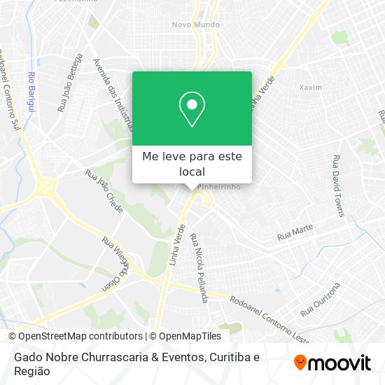 Gado Nobre Churrascaria & Eventos mapa