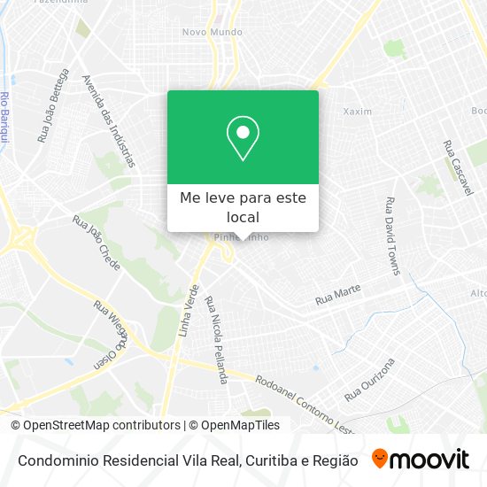 Condominio Residencial Vila Real mapa