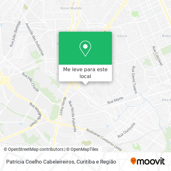 Patrícia Coelho Cabeleireiros mapa