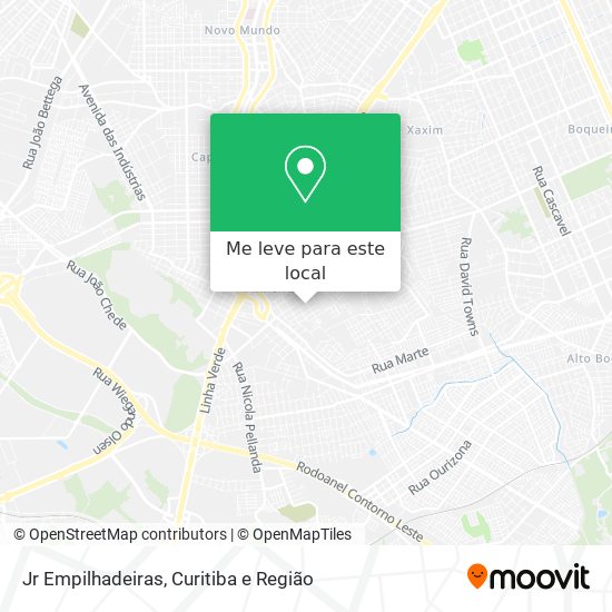 Jr Empilhadeiras mapa