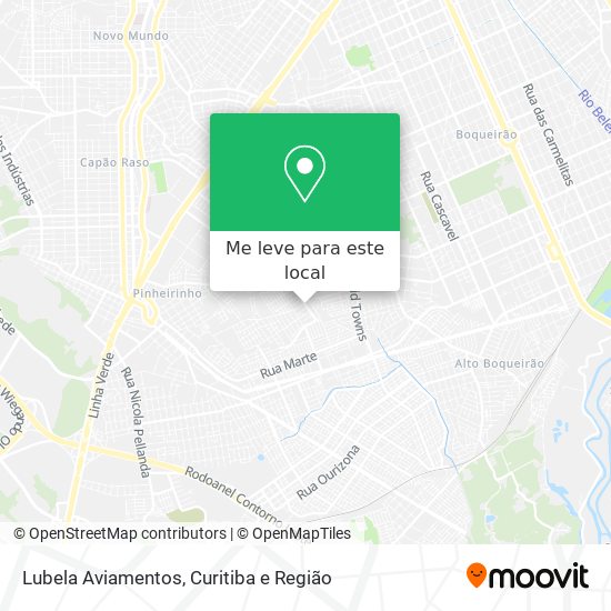 Lubela Aviamentos mapa