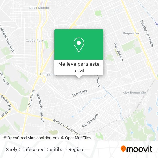 Suely Confeccoes mapa