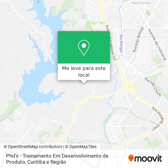 Phd's - Treinamento Em Desenvolvimento de Produto mapa
