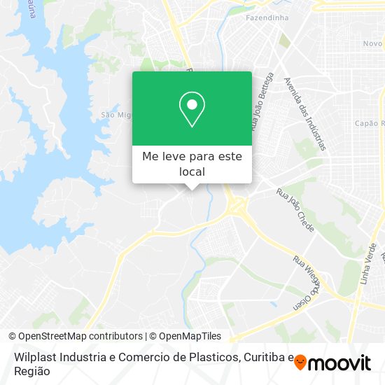 Wilplast Industria e Comercio de Plasticos mapa