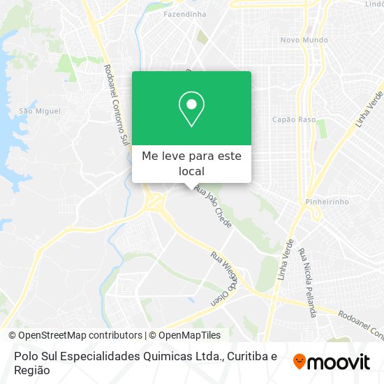 Polo Sul Especialidades Quimicas Ltda. mapa
