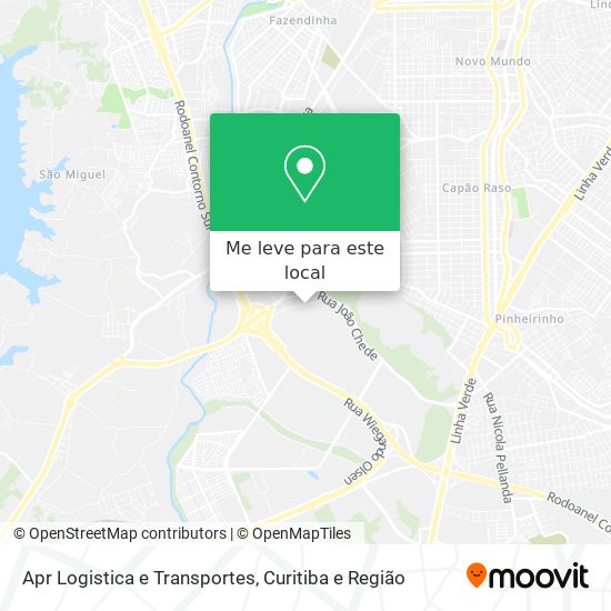 Apr Logistica e Transportes mapa
