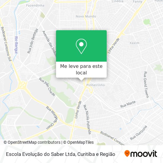 Escola Evolução do Saber Ltda mapa