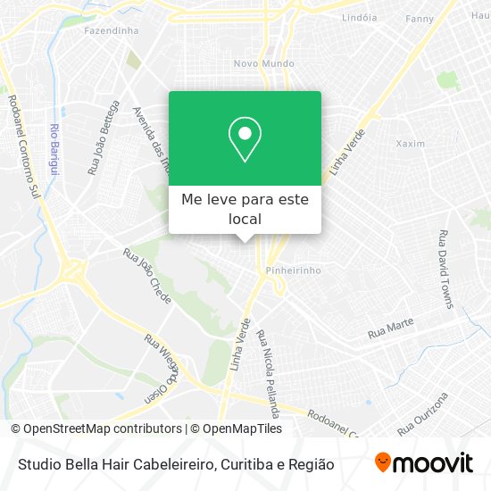 Studio Bella Hair Cabeleireiro mapa