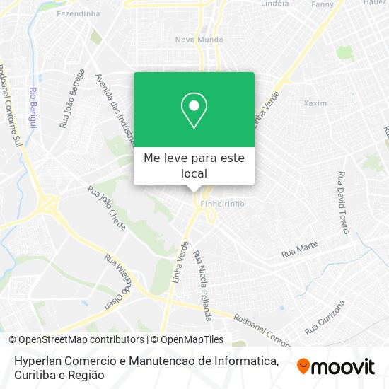 Hyperlan Comercio e Manutencao de Informatica mapa