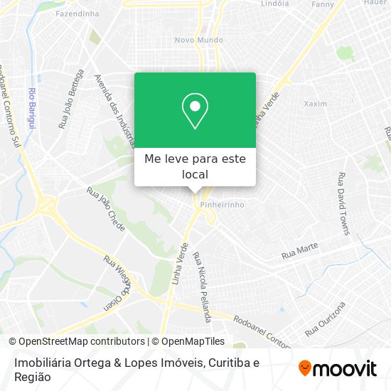 Imobiliária Ortega & Lopes Imóveis mapa
