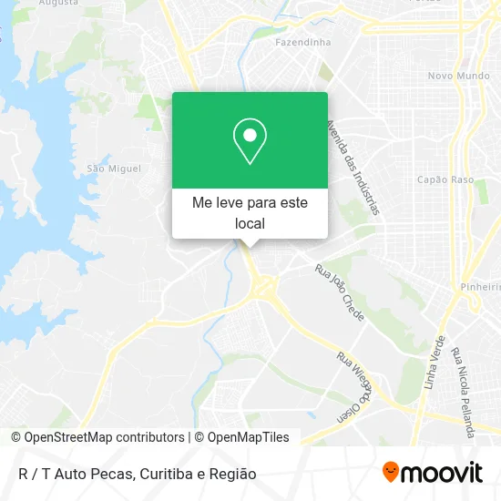R / T Auto Pecas mapa
