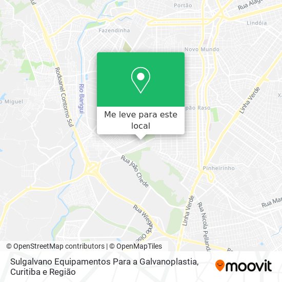 Sulgalvano Equipamentos Para a Galvanoplastia mapa