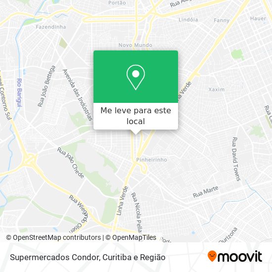 Supermercados Condor mapa