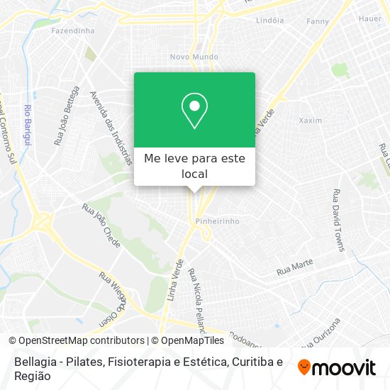 Bellagia - Pilates, Fisioterapia e Estética mapa