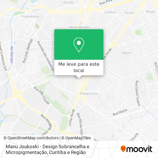 Manu Joukoski - Design Sobrancelha e Micropigmentação mapa