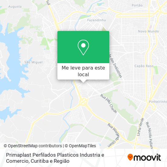 Primaplast Perfilados Plasticos Industria e Comercio mapa