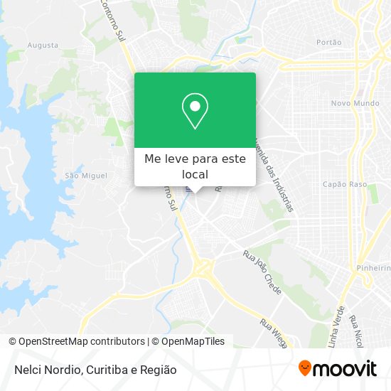 Nelci Nordio mapa