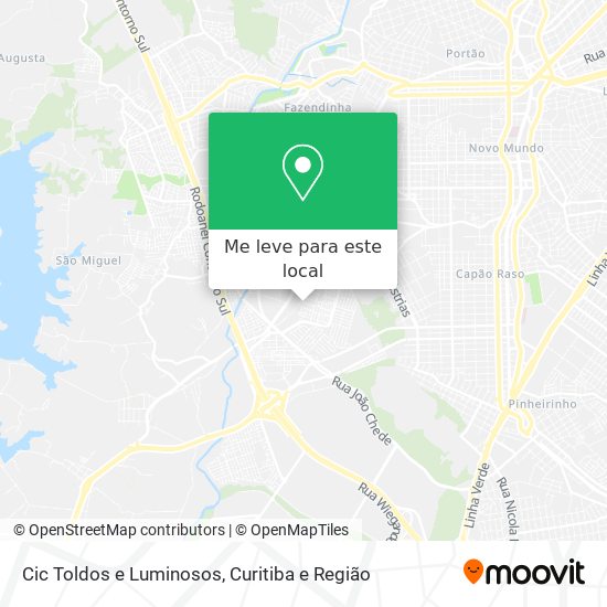 Cic Toldos e Luminosos mapa