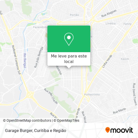 Garage Burger mapa