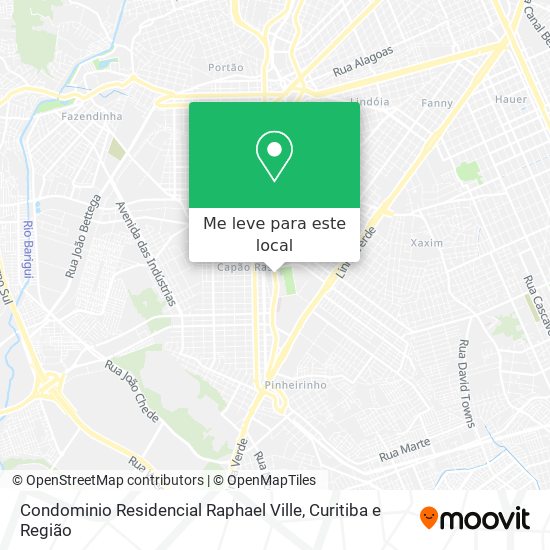 Condominio Residencial Raphael Ville mapa