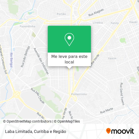 Laba Limitada mapa