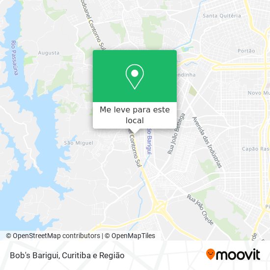 Bob's Barigui mapa