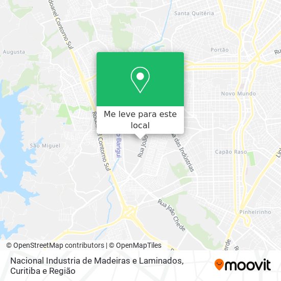 Nacional Industria de Madeiras e Laminados mapa