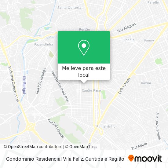 Condominio Residencial Vila Feliz mapa