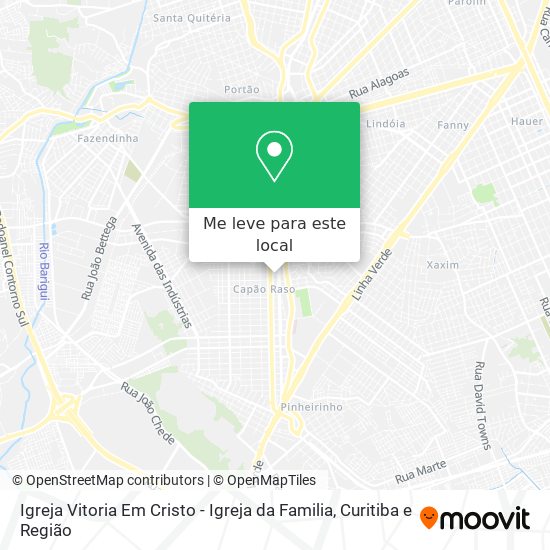 Igreja Vitoria Em Cristo - Igreja da Familia mapa