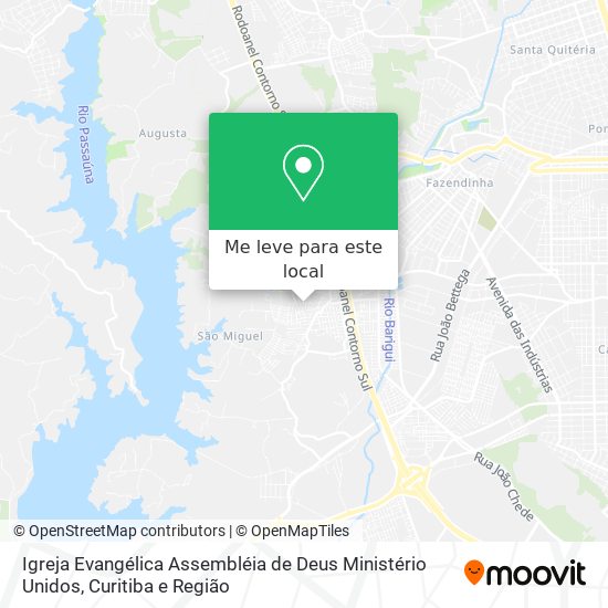 Igreja Evangélica Assembléia de Deus Ministério Unidos mapa