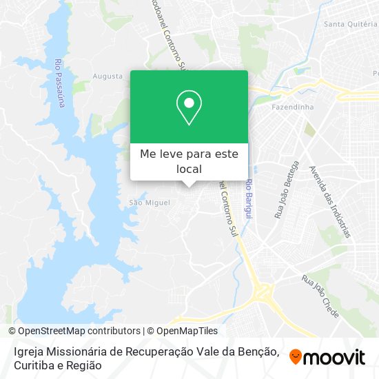 Igreja Missionária de Recuperação Vale da Benção mapa