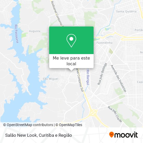 Salão New Look mapa