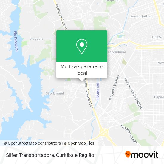 Silfer Transportadora mapa