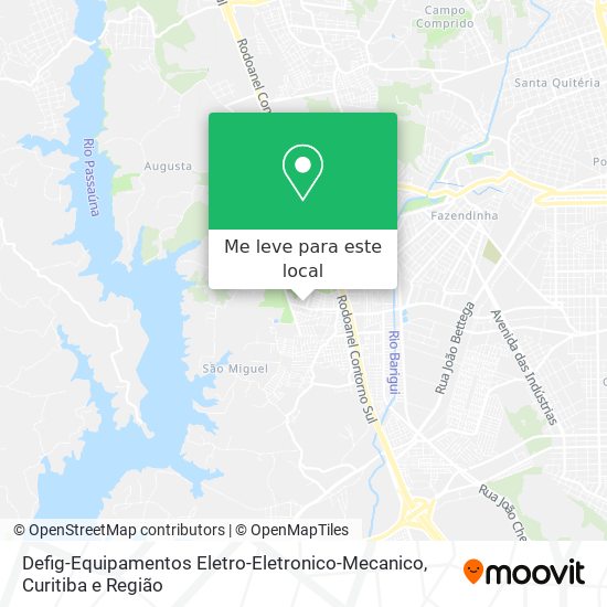 Defig-Equipamentos Eletro-Eletronico-Mecanico mapa