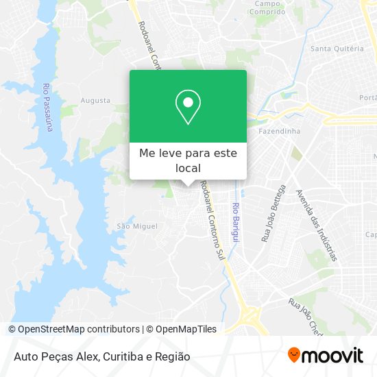 Auto Peças Alex mapa