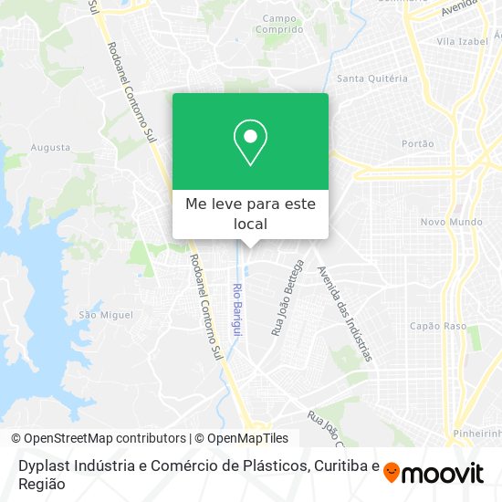 Dyplast Indústria e Comércio de Plásticos mapa