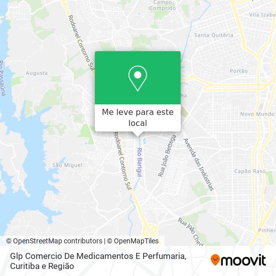 Glp Comercio De Medicamentos E Perfumaria mapa
