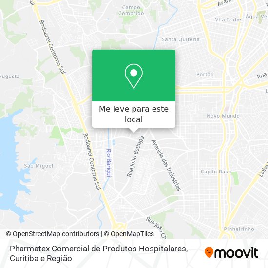 Pharmatex Comercial de Produtos Hospitalares mapa