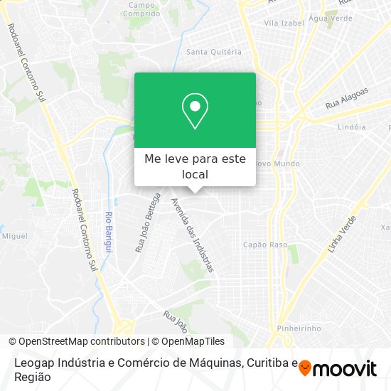 Leogap Indústria e Comércio de Máquinas mapa