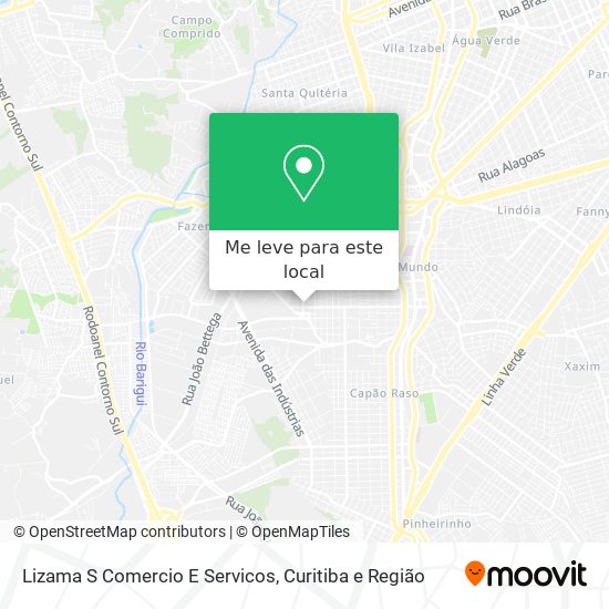 Lizama S Comercio E Servicos mapa