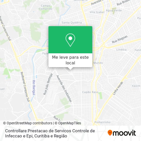 Controllare Prestacao de Servicos Controle de Infeccao e Epi mapa