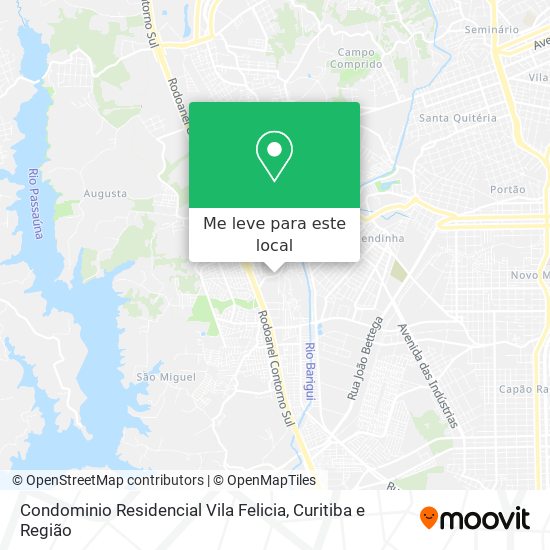 Condominio Residencial Vila Felicia mapa