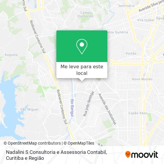 Nadalini S Consultoria e Assessoria Contabil mapa