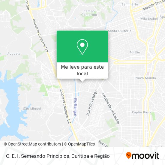 C. E. I. Semeando Principios mapa
