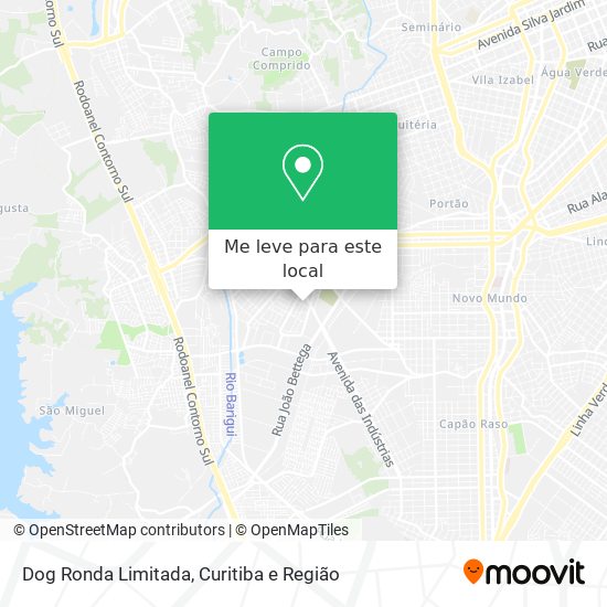 Dog Ronda Limitada mapa